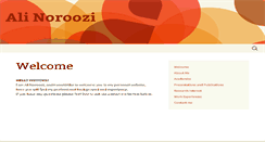 Desktop Screenshot of alinoroozi.com